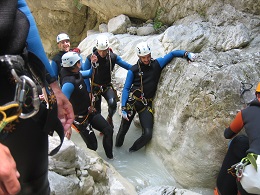 CReBAT 3 – activité canyoning (2 juillet 2015)