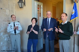 Inauguration de la salle d’accueil de la CABAT (7 avril 2016)