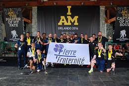 Les « terriens » des Invictus Games font un clin d’oeil à Terre Fraternité (mai 2016)