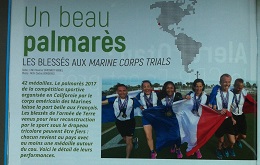 Les Marine Corps Trials dans Terre Information Magazine (avril 2017)