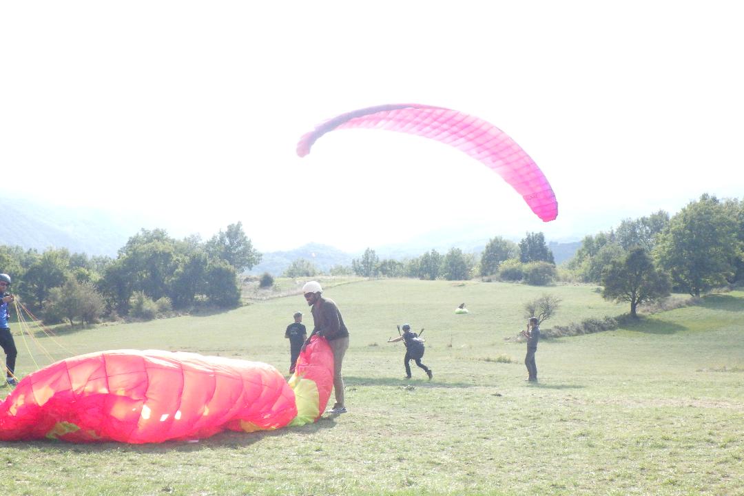 Stage « parapente bien-être » de la CABAT – 1ère journée (13 octobre 2021)