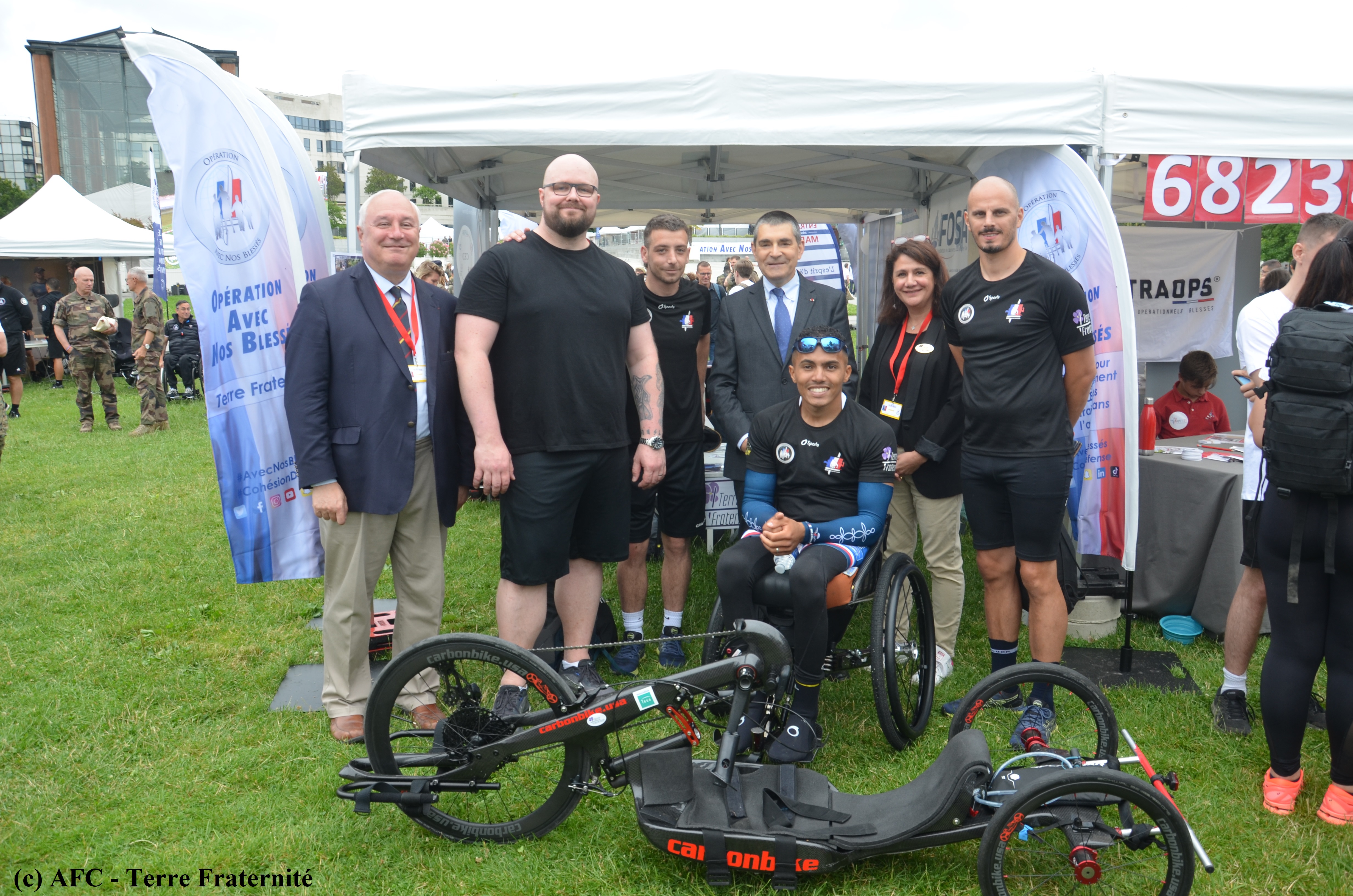 Bravo aux triathlètes des 24 heures de triathlon pour les blessés (24-25 juin 2022)