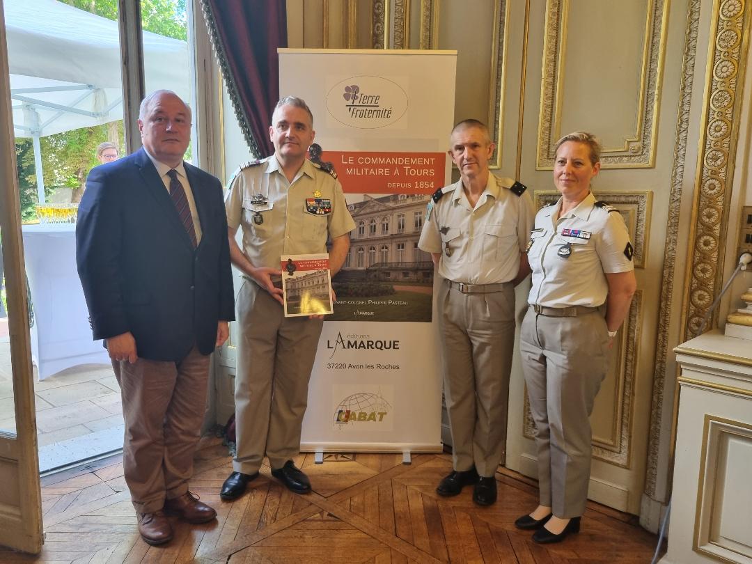 Lancement de l’ouvrage « Le Commandement militaire à Tours depuis 1854 » (8 juin 2022)