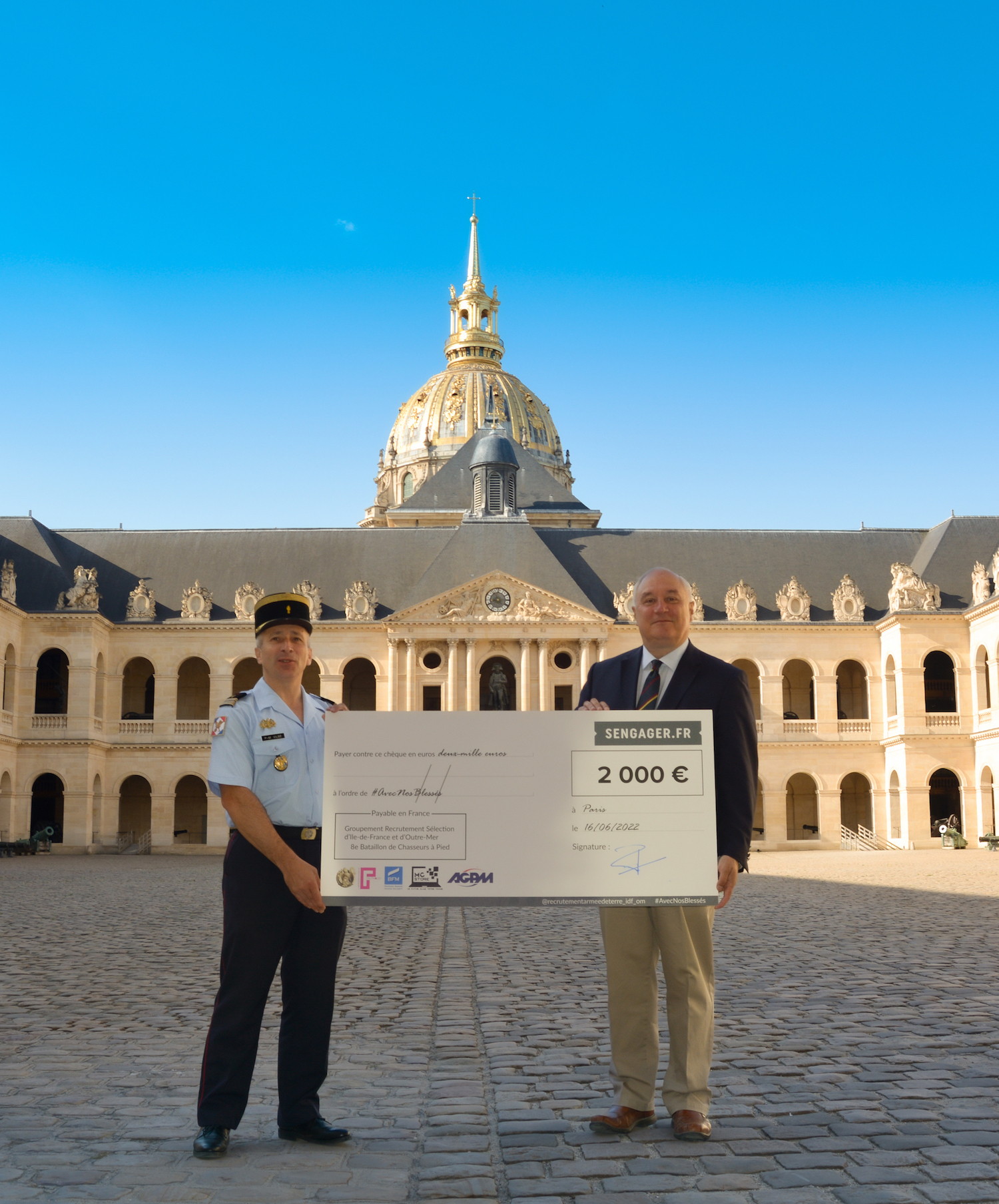 Merci au Groupement de recrutement-sélection d’Ile-de-France (juin 2022)