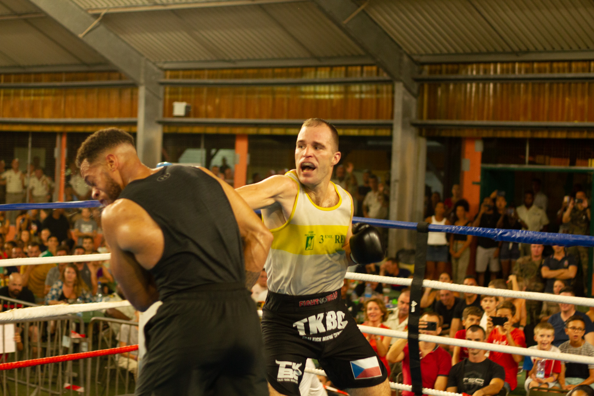 Merci pour le 3e REI pour son gala de boxe (activité organisée en juin 2022)