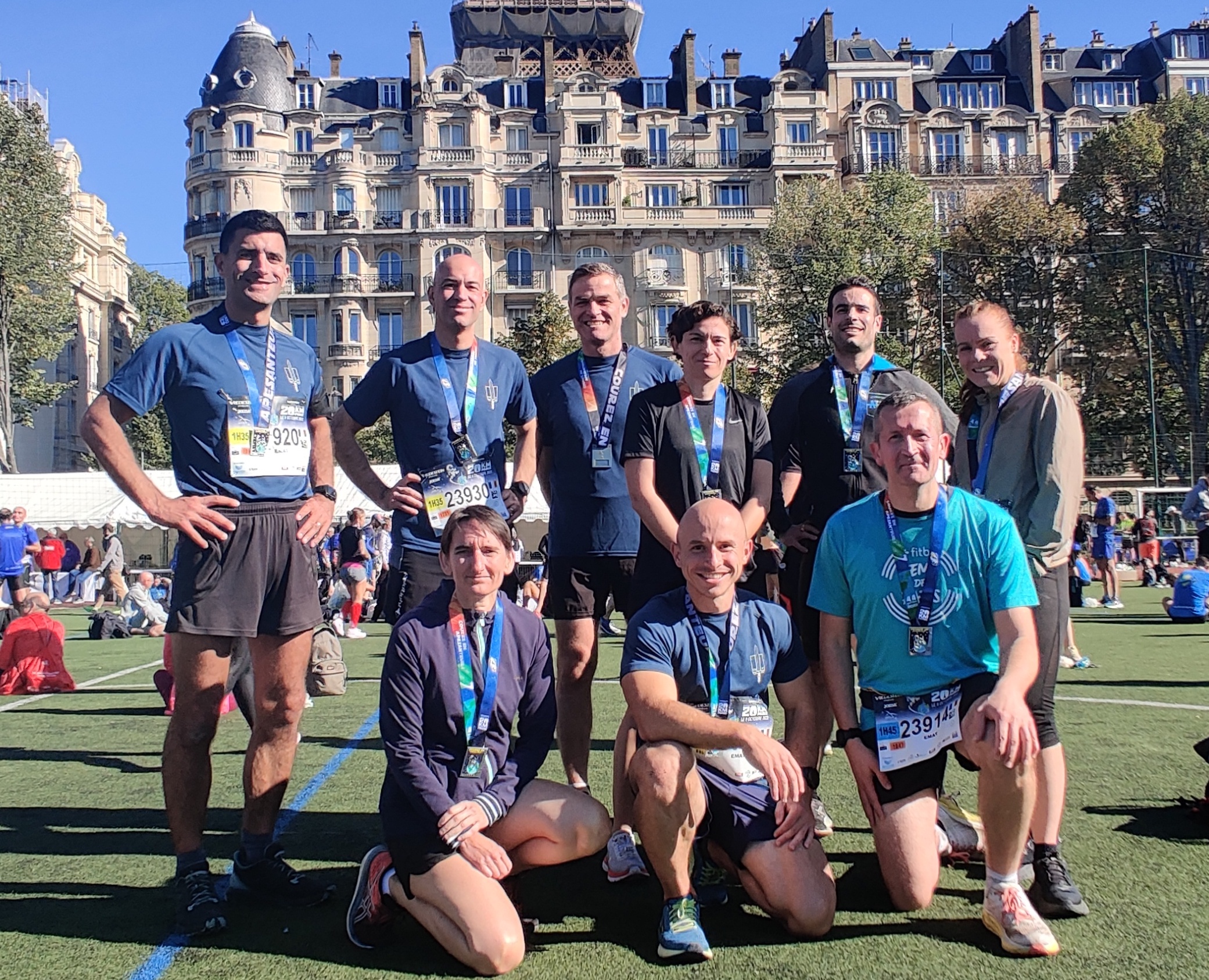 L’EMAT court pour les blessés aux 20 km de Paris (9 octobre 2022)