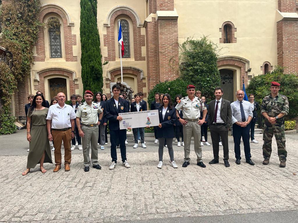 Merci au lycée Saint Louis de Gonzague de Perpignan (juin 2023)