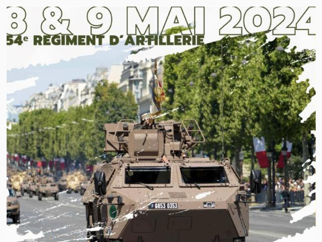 Journées portes ouvertes au 54e RA (8 et 9 mai 2024)