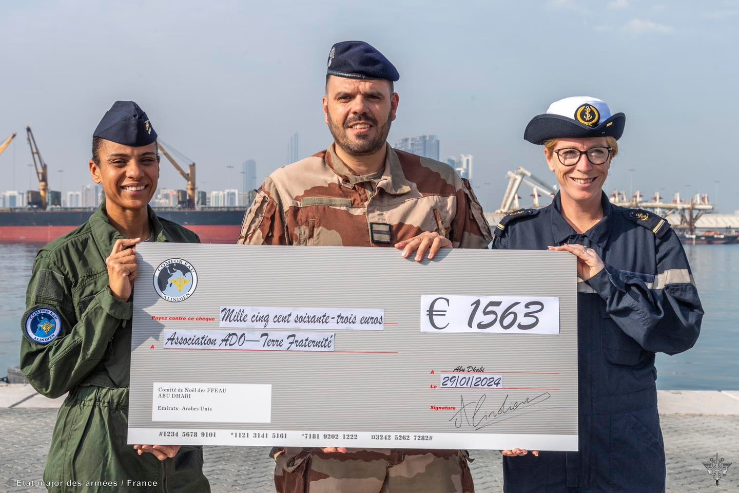 Merci aux forces françaises aux EAU (retour sur janvier 2024)