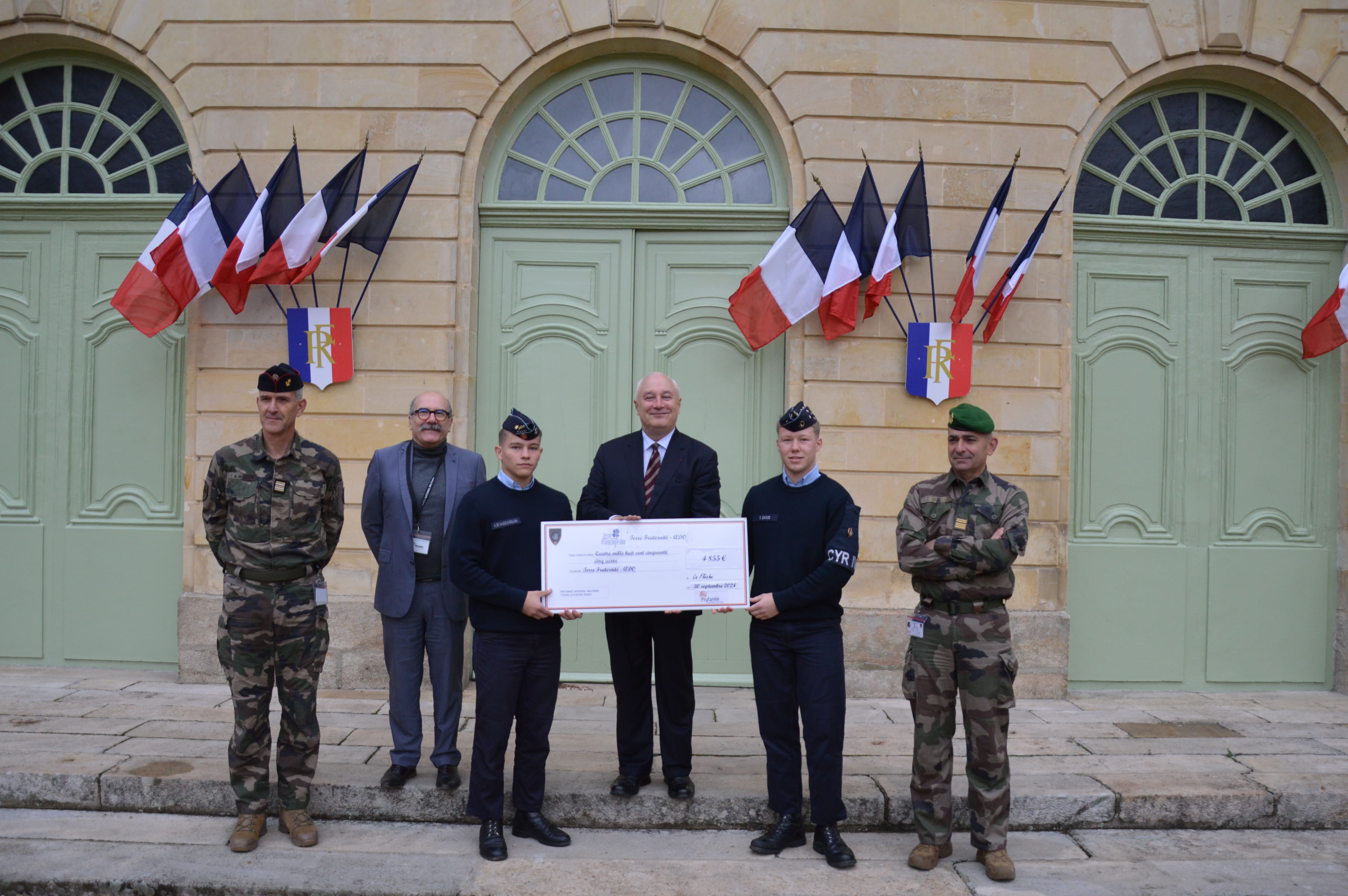 Merci au Prytanée national militaire (30 septembre 2024)