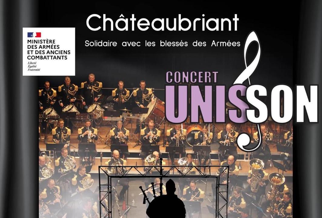 Concert Unisson à Châteaubriant (15 novembre 2024 – 20h30)