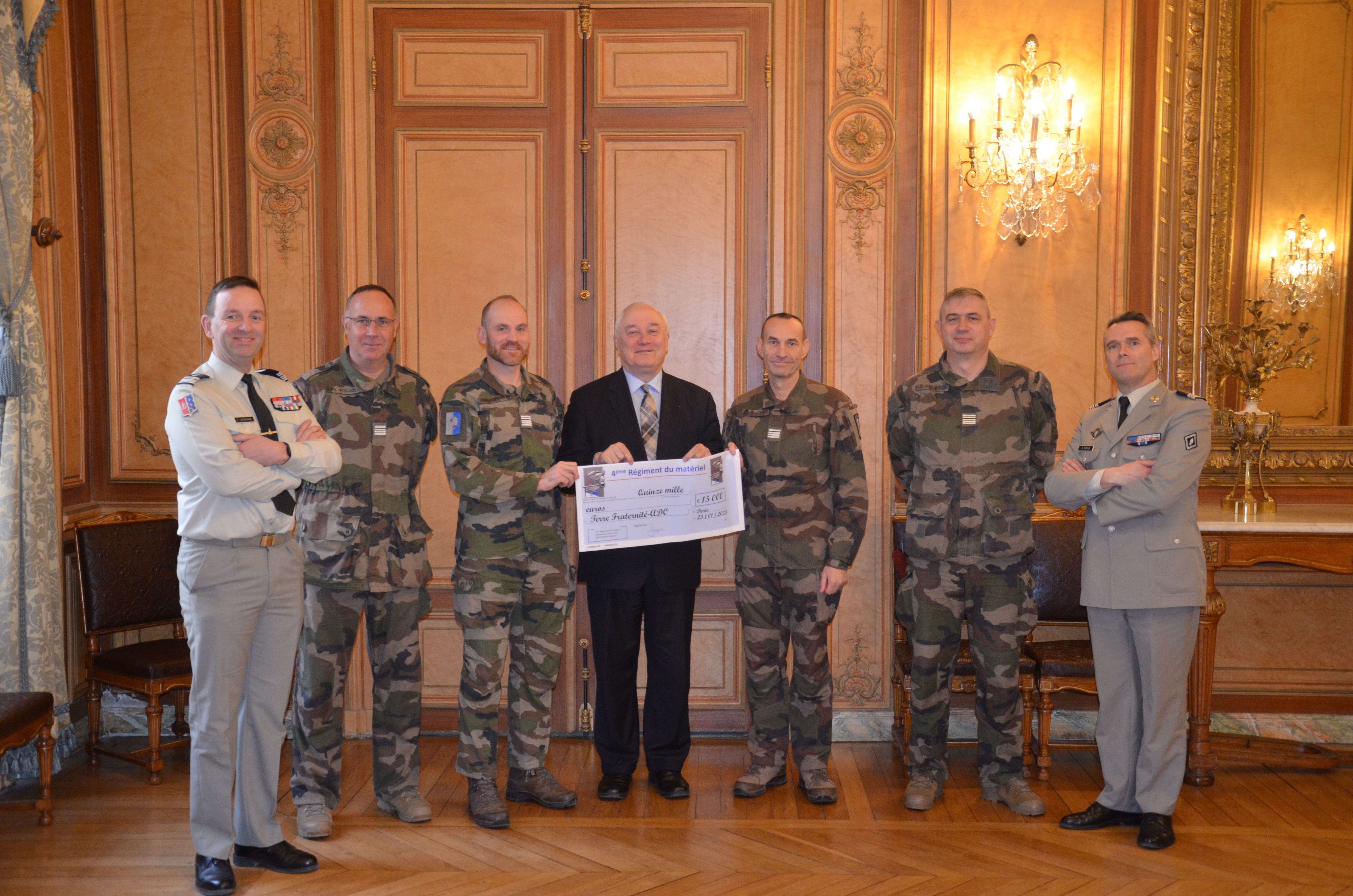 Merci au 4e Régiment du Matériel de Nîmes (retour sur janvier 2025)